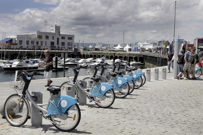 Bicis en Puerto Chico. 