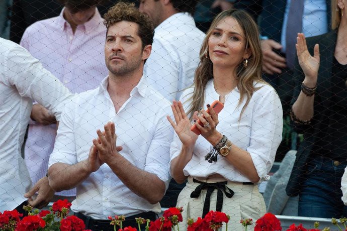 David Bisbal y Rosanna Zanetti, en una foto de archivo de Europa Press