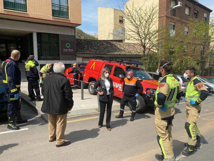 Tolón pone en valor la coordinación de la UME con Policía Local, Bomberos y Protección Civil de Toledo