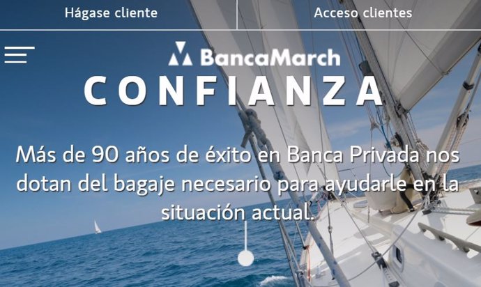 Nueva web de Banca March