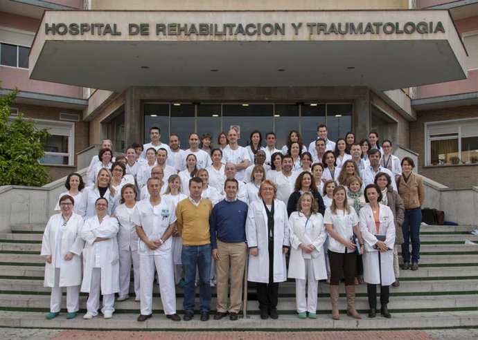 Equipo de trabajo de Medicina Física y Rehabilitación del Virgen del Rocío de Sevilla