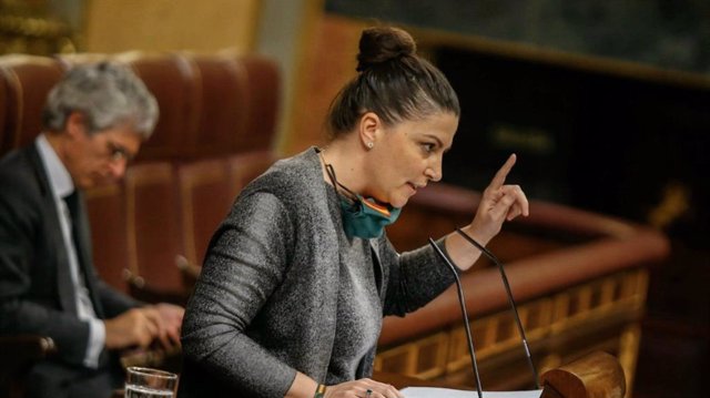 La diputada por Granada y secretaria general del Grupo Parlamentario VOX, Macarena Olona.