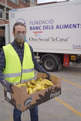 Acción solidaria de la Fundación La Caixa y los bancos de alimentos