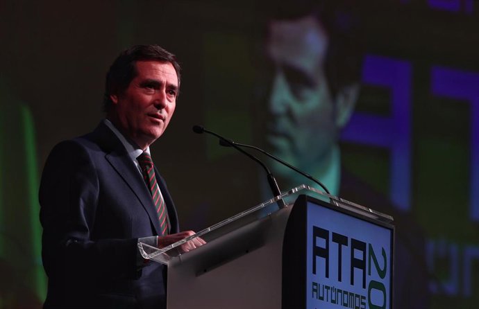 El presidente de la CEOE, Antonio Garamendi, en una foto de archivo