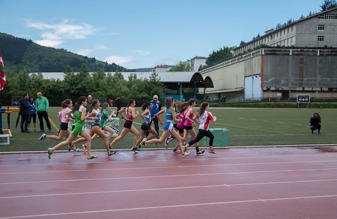 Carrera de los Juegos Deportivos Escolares de Euskadi