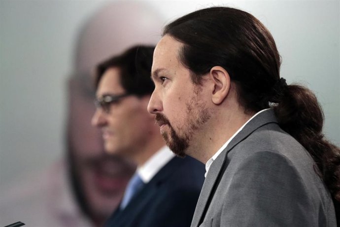 El vicepresidente segundo del Gobierno, Pablo Iglesias