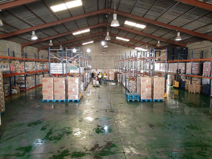 Huelva.- Coronavirus.-Ayuntamiento ayuda al Banco de Alimentos en la distribució