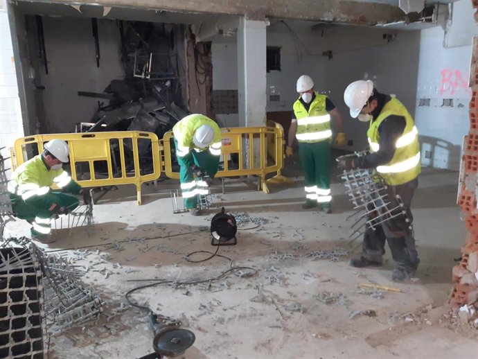 Trabajadores de la construcción