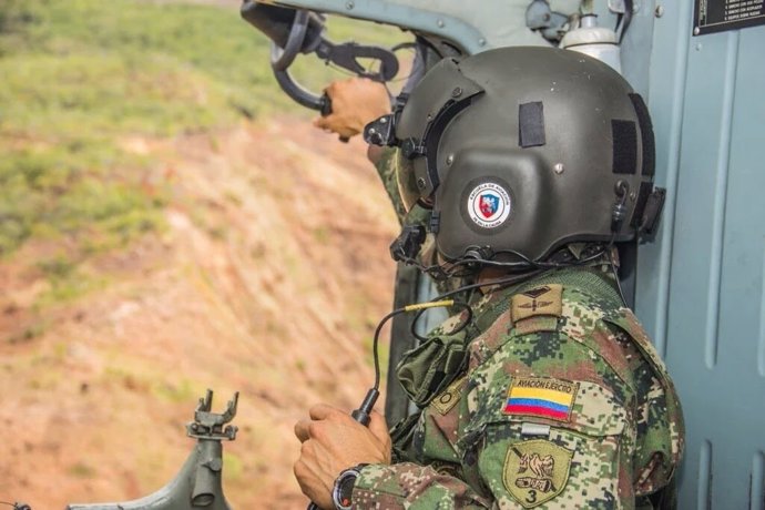 Colombia.- El Ejército de Colombia refuerza la seguridad en la linde entre Antio