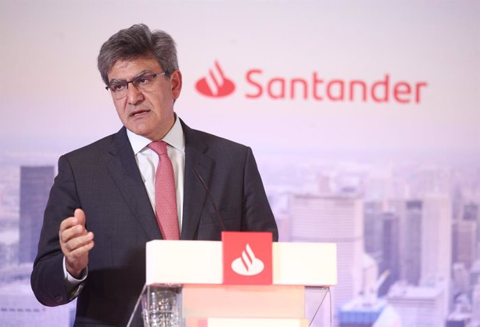 El conseller delegat del Banc Santander, José Antonio Álvarez, Madrid (Espanya), 29 de gener del 2020.