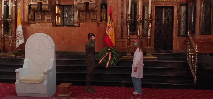 Coronavirus.- El Cabildo Catedral de Córdoba homenajea a las víctimas del Covid-