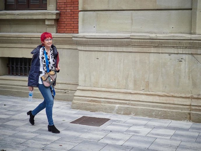 La consejera de Salud del Gobierno de Navarra, Santos Induráin.