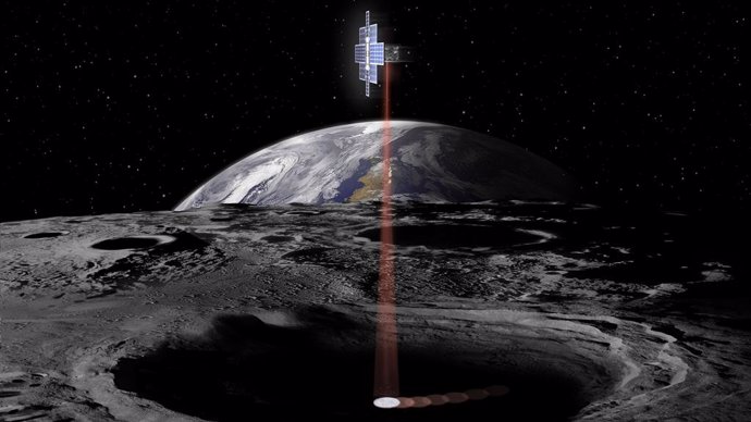 La NASA proyecta una linterna láser que busque hielo en la Luna
