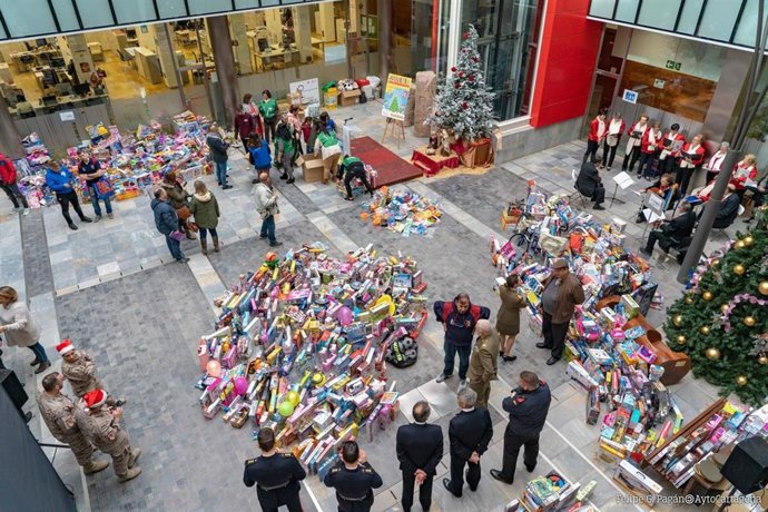 Juguetes que se repartirán gracias a la campaña 'Juguetea. Un juguete, una ilusión' de Servicios Sociales de Cartagena