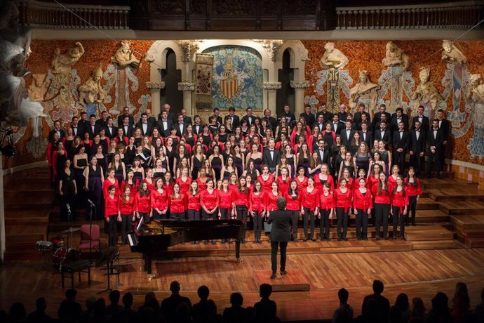 El Orfeó Catal en el Palau de la Música Catalana (Archivo)