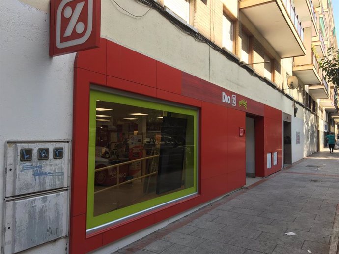 Imagen de un supermercado Dia en la capital de Madrid. 
