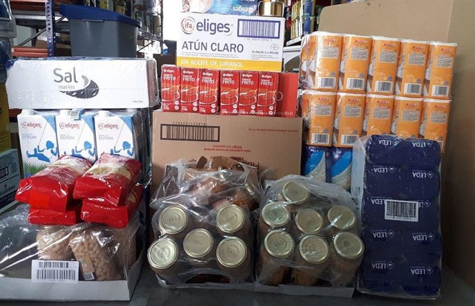 Coronavirus.- Cs de Inca dona alimentos a Cáritas e Inca Viva para familias vuln