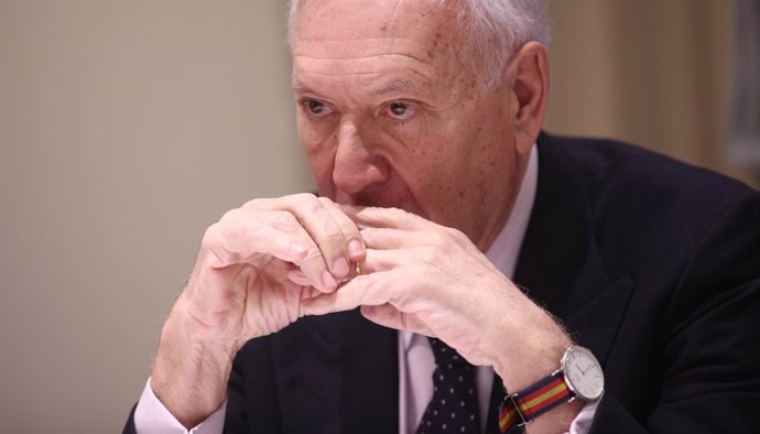 L'eurodiputat del Partit Popular i exministre d'Afers exteriors, José Manuel García-Margallo 