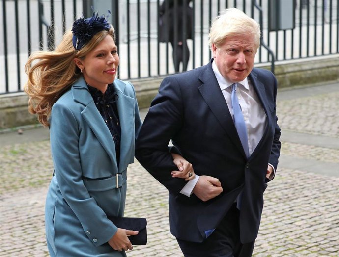 Carrie Symonds y Boris Johnson