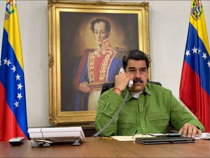 Nicolás Maduro al Palau de Miraflores