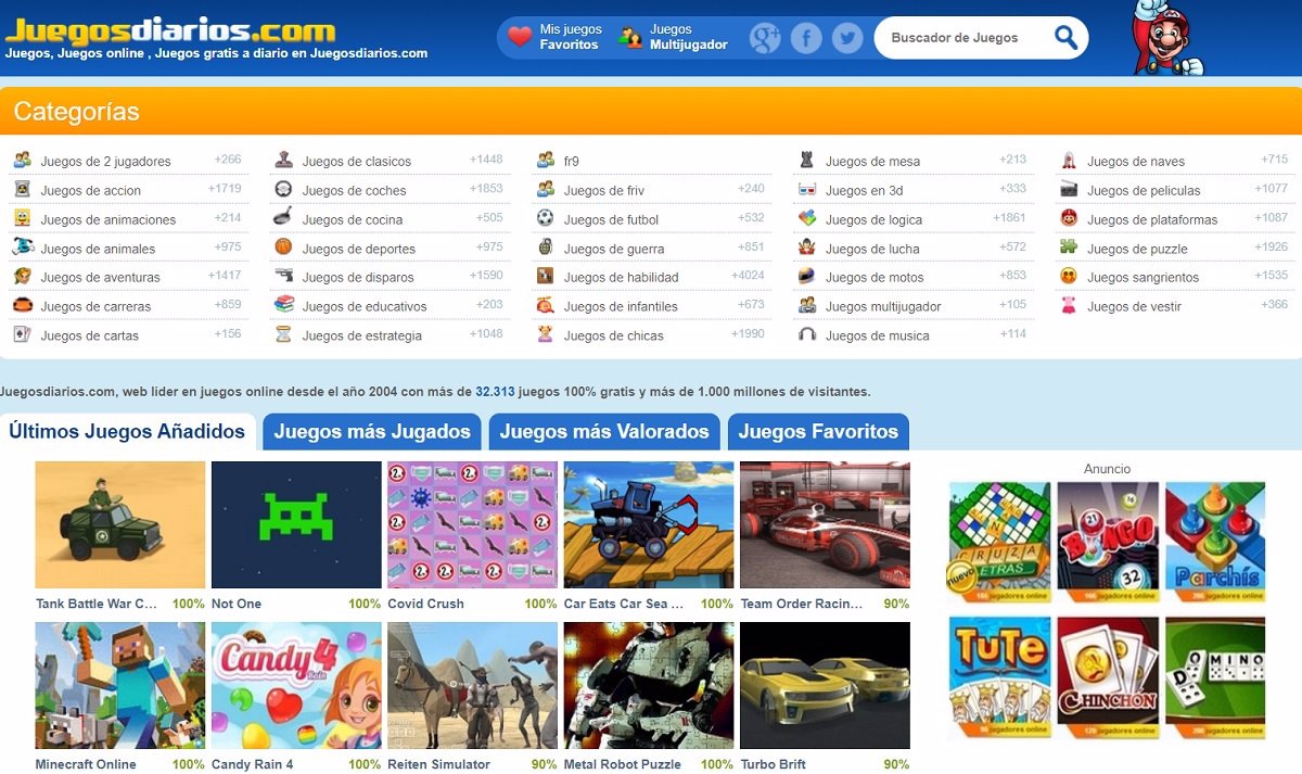 Juegos gratis en línea en Isla de Juegos