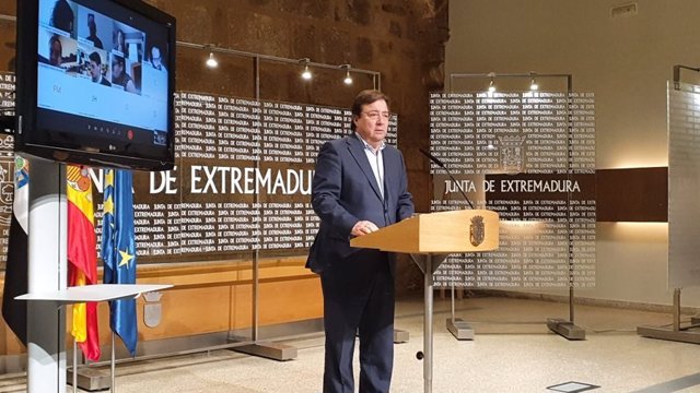 Coronavirus.- Vara impulsará una "promoción fuerte" de Extremadura y buscará mantener los eventos culturales posibles