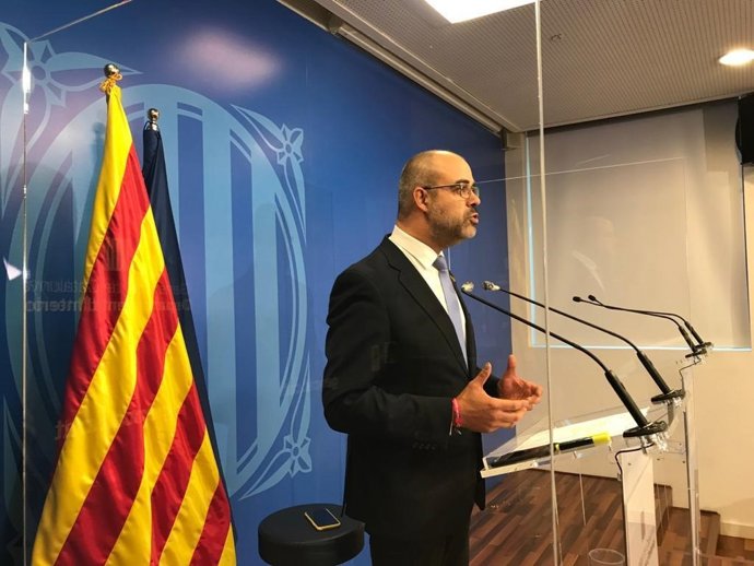 El conseller de Interior de la Generalitat, Miquel Buch