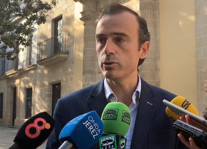 Manuel Méndez, portavoz del grupo municipal de Cs en el Ayuntamiento de Jerez