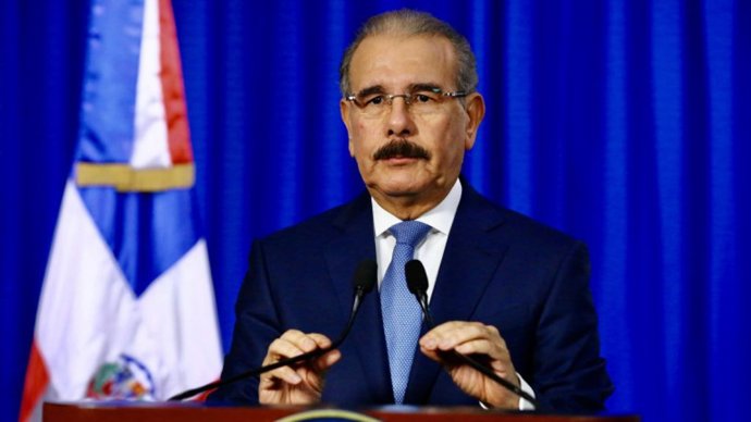 El presidente de República Dominicana, Danilo Medina