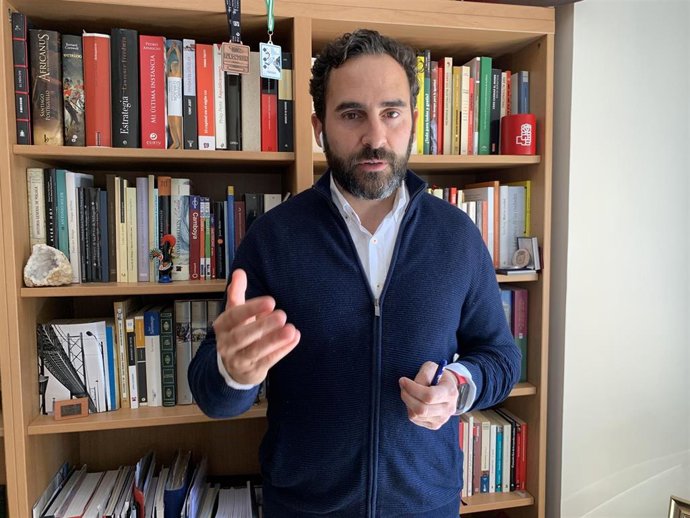 El portavoz municipal del PSOE, Daniel Pérez, en una imagen de archivo