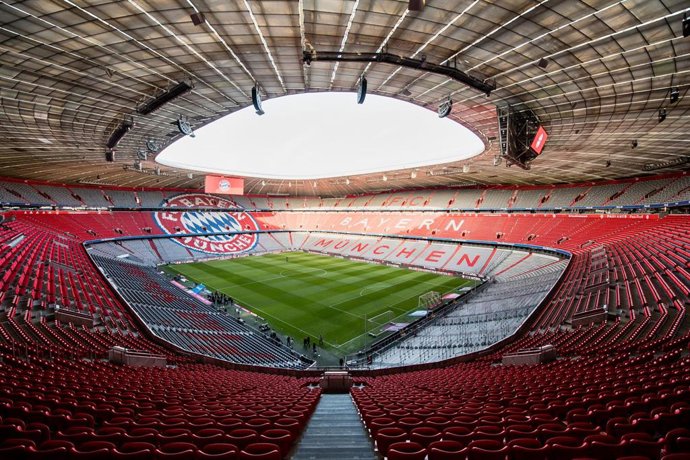 Vista del Allianz Arena de Múnich, estadio del Bayern