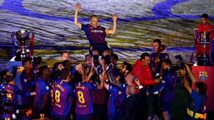Comiat d'Andrés Iniesta del FC Barcelona