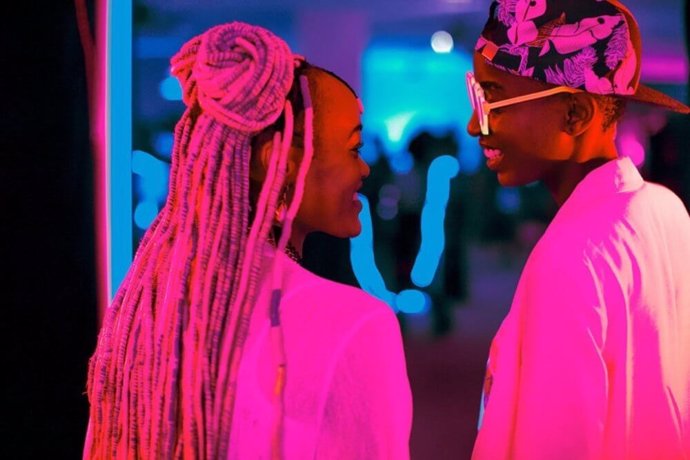 Imagen del trailer de 'Rafiki'.