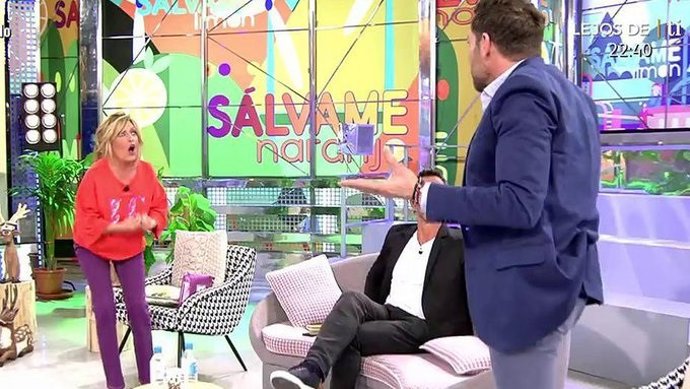 Lydia Lozano se enfrenta a Antonio David en Sálvame