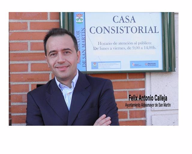 El edil de CCD-CI en Aldeamayor, grupo que presentó la moción para evitar la sangría poblacional en Castilla y León.