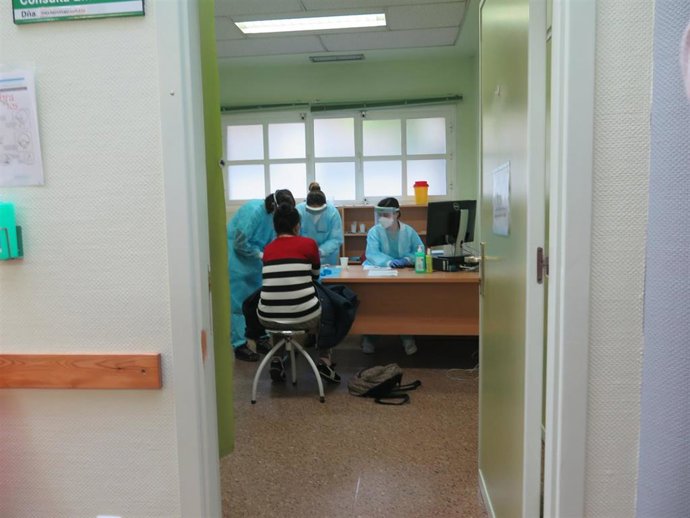 Toma de muestras del estudio de prevalencia de COVID-19