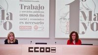 CCOO y UGT afean el "marketing" del diálogo social de la Junta y piden convertir los aplausos en mejoras laborales