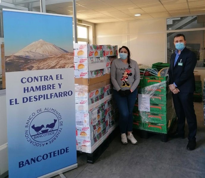 Mercadona da esta semana 9.400 kilos de alimentos a entidades sociales de Teneri
