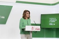 Susana Díaz apoya prórroga del estado de alarma y pide a Moreno más información y diálogo con la oposición
