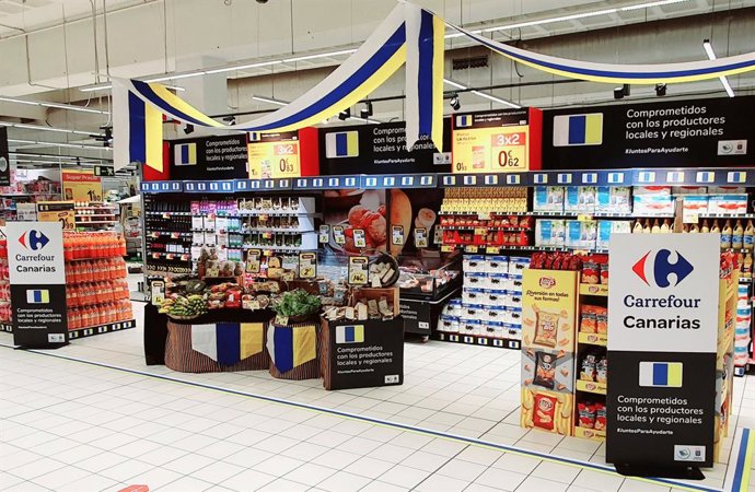 Gobierno canario, GMR, Asinca y Carrefour se unen para promover la economía de p