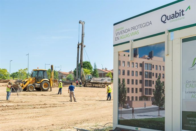 Promoción de viviendas de VPO de Quabit en Guadalajara