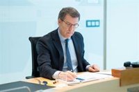 Feijóo estima una caída de "dos dígitos" del PIB gallego, que ve en su "peor situación" de la últimas décadas