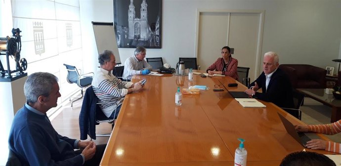 Reunión Ayuntamiento de Logroño con la hostelería riojana