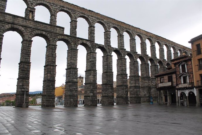 El acueducto de Segovia.