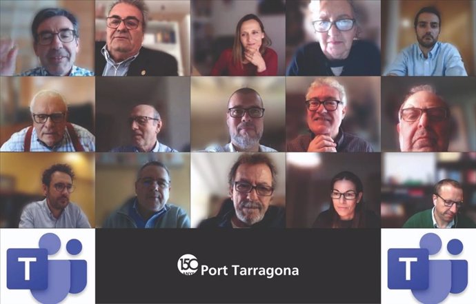 El Puerto de Tarragona celebrado su primer consejo de administración telemático de su historia, por el coronavirus, el 30/4/2020