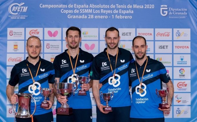 El Cajasur Priego de tenis de mesa, campeón de Copa 2020