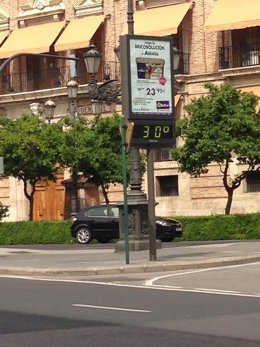 Temperatura, calor, grados.