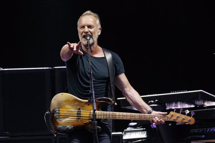 El cantante británico Sting, foto de archivo