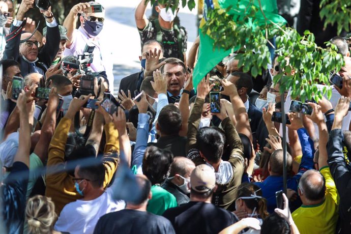 Coronavirus.- La Justicia brasileña insta a Bolsonaro a hacer públicas sus prueb