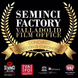 Cartel de 'Seminci Factory-Valladolid Film Office'.
